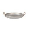 Fuente Oval Plata Vieja Inox Vint,20.5Cmx15