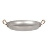 Fuente Oval Plata Vieja Inox Vintage 24,5X17,5Cm