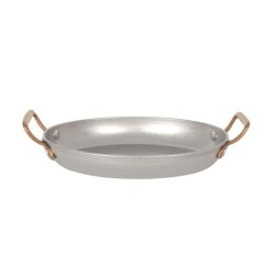 Fuente Oval Plata Vieja Inox Vintage22X16,5