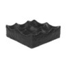Plato 7 Compartiment. Cantabro20X20X6Cm Negro