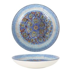 Plato Hondo Gourmet Indigo 23X4Cm