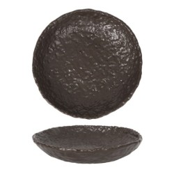 Plato Hondo Marron Oleiro 22.5X4,5Cm