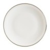 Plato Llano Gourmet Filo Plata 27X2.5Cm