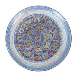 Plato Llano Gourmet Indigo 25X2.5Cm