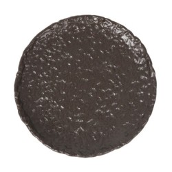 Plato Llano Marron Oleiro 23.5X2Cm