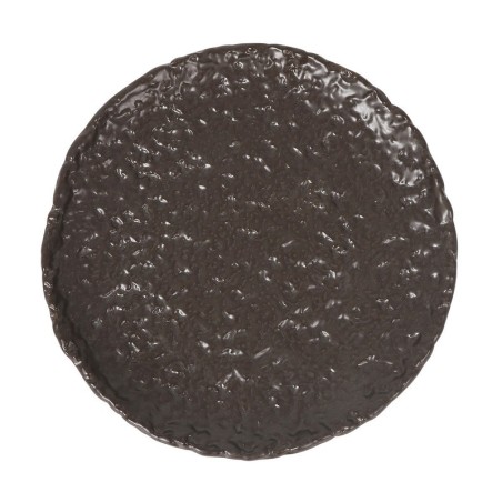 Plato Llano Marron Oleiro 23.5X2Cm