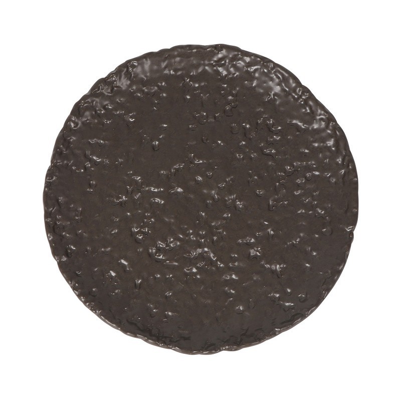 Plato Llano Marron Oleiro 27.5X2.5Cm