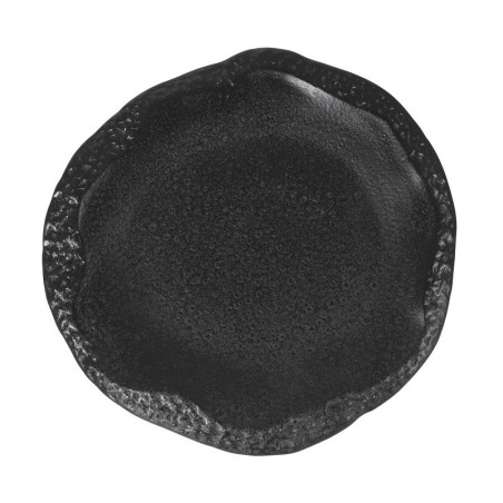 Plato Llano Piantao 25X2Cm Negro