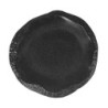 Plato Llano Piantao 25X2Cm Negro