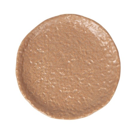 Plato Postre Beige Oleiro 21X2Cm