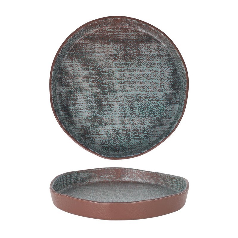 Plato Postre Ibiza 18X2.5Cm