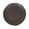 Plato Postre Marron Oleiro 21X2Cm