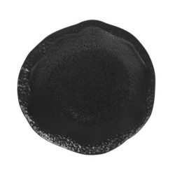 Plato Postre Piantao 20X1.5Cm Negro