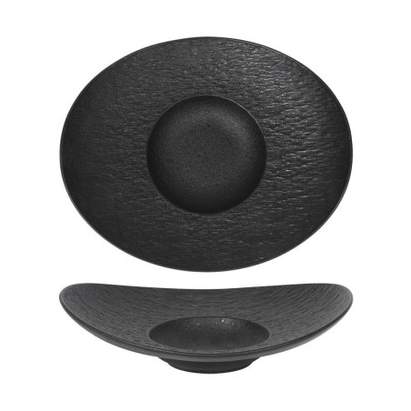 Plato Risotto Cantabro 27X22.5X6Cm Negro