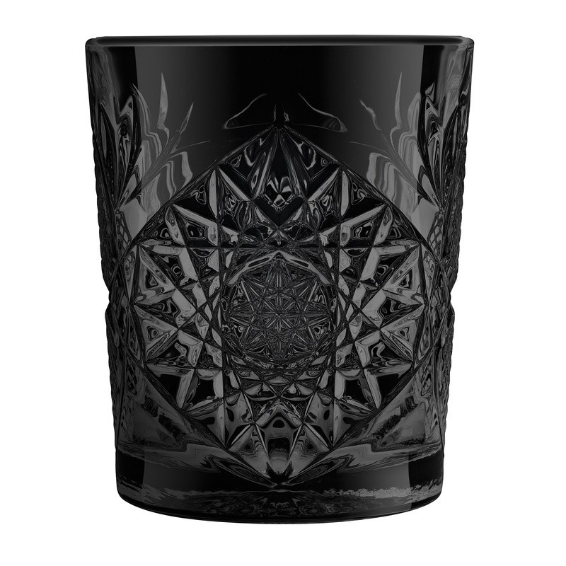 Vaso Hobstar Negro 35.5Cl 8.9X10Cm