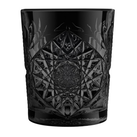 Vaso Hobstar Negro 35.5Cl 8.9X10Cm