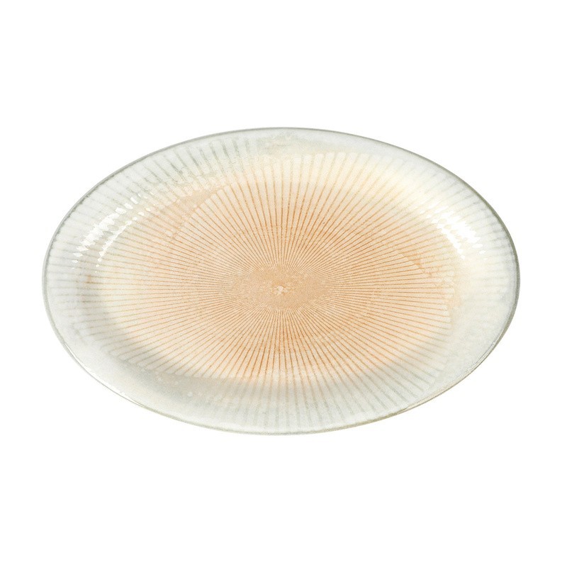 Bandeja Oval Albus Devotion 28X18X2Cm
