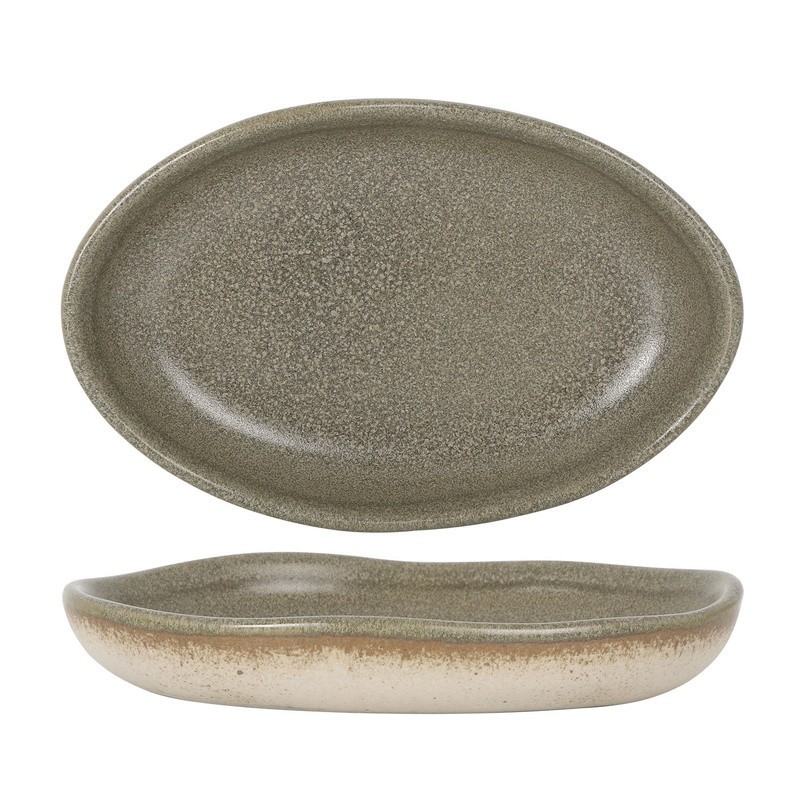 Plato Ovalado Adelfa Cresta 15*10 Cm