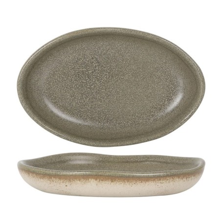 Plato Ovalado Adelfa Cresta 15*10 Cm