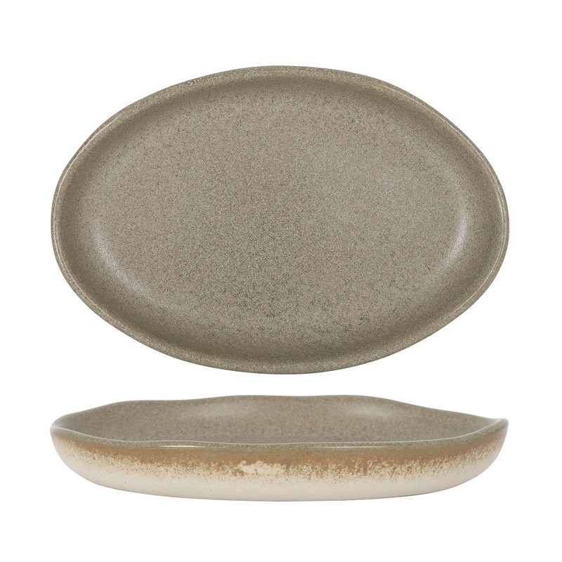 Plato Ovalado Adelfa Cras 19*13 Cm