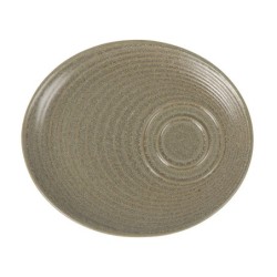 Plato Snack Adelfa Ondulado 20*17 Cm