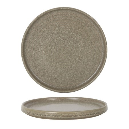 Plato Plano Ondulado Adelfa 21 Cm