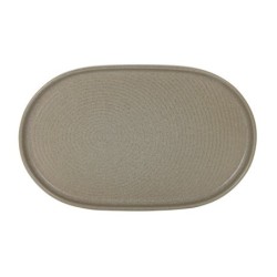 Plato Ovalado Adelfa Ripple 37 Cm