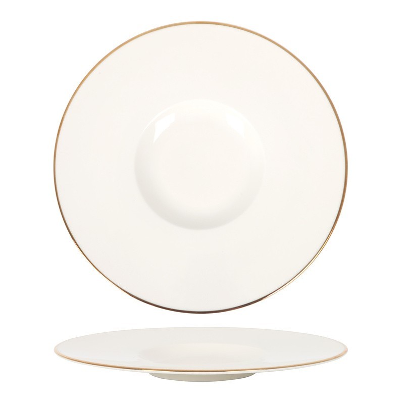 Plato Llano Gold Line Neat De 30 Cm
