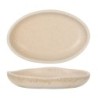 Plato Ovalado Sahara Cresta 15*10 Cm