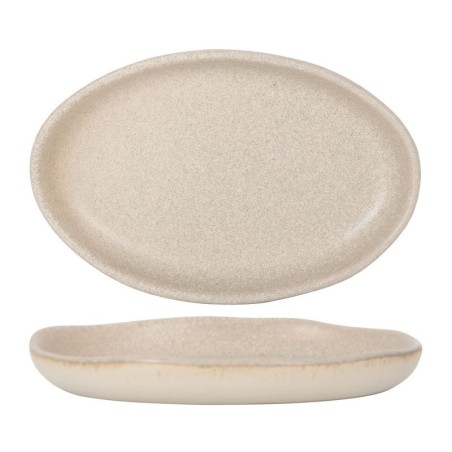 Plato Ovalado Sahara Cresta 19*13 Cm