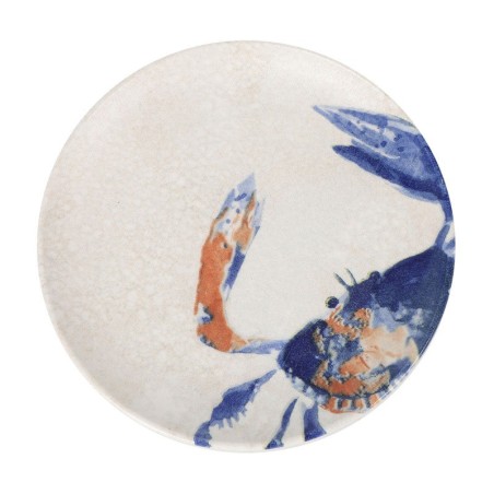 Plato Llano Gourmet Cangrejo Coralya 25X2.5Cm