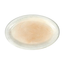 Bandeja Oval Albus Devotion 22X14X2Cm