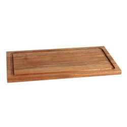 Tabla Rectangular Acacia 40X20X1.5 Cm