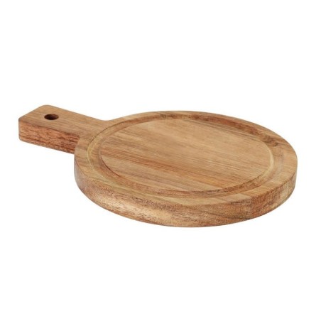 Tabla Redonda Acacia Degustacion Ø14X19X1.5 Cm