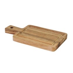 Tabla Rectangular Acacia Degustacion 10X19X1.5 Cm