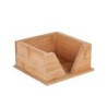 § Soporte Bambu Servilletas 13.5X13.5X6.5Cm