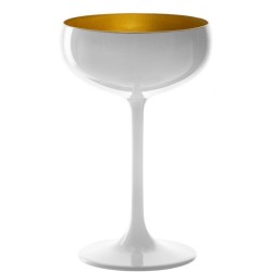 Copa Champagne B/Oro Elements Met 23Cl 9.5X14.7Cm