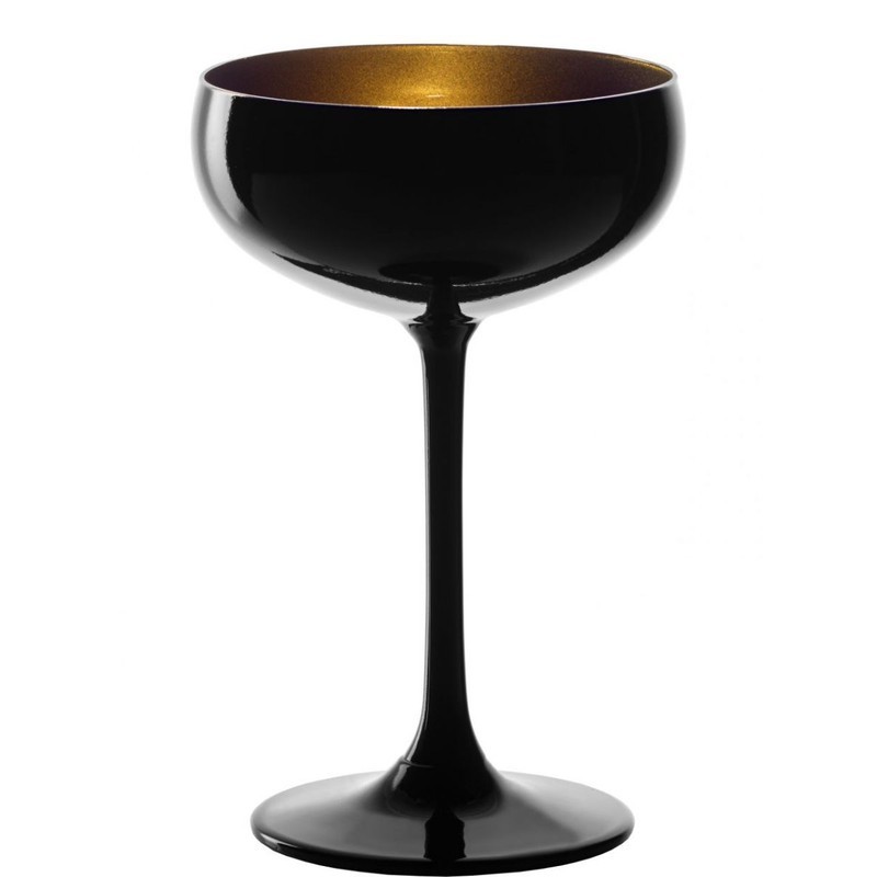 Copa Champagne N/Oro Elements Met 23Cl 9.5X14.7Cm