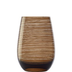 Vaso Marron Twister  46.5Cl 8.5X12Cm