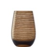 Vaso Marron Twister  46.5Cl 8.5X12Cm