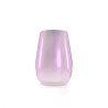 Vaso Iodine Mirrors Blanco  46.5Cl 8.5X12Cm