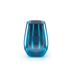 Vaso Azul Mirrors  46.5Cl 8.5X12Cm