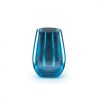 Vaso Azul Mirrors  46.5Cl 8.5X12Cm