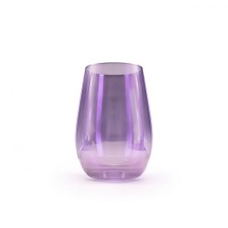 Vaso Violeta Mirrors  46.5Cl 8.5X12Cm