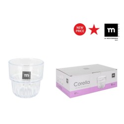 Set 6 Vasos 270Ml Corella Md