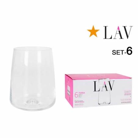 Set 6 Vasos 590cc Terra