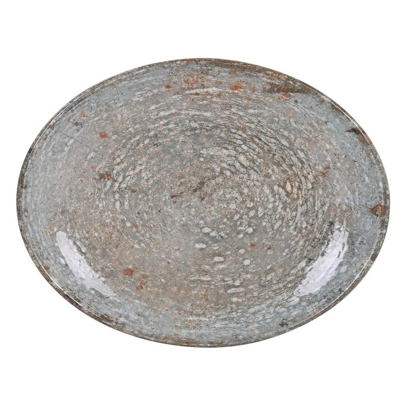 Bandeja Oval Magma 31X24X2.5Cm
