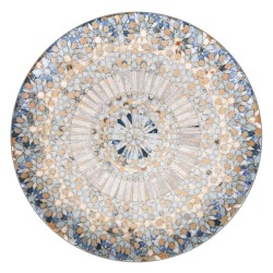 Plato Llano Gourmet Mosaico 27X2.5Cm