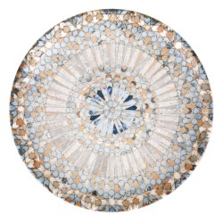 Plato Postre Gourmet Mosaico 21X2.2Cm