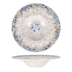 Plato Rissoto Banquet Mosaico 28X5.5Cm
